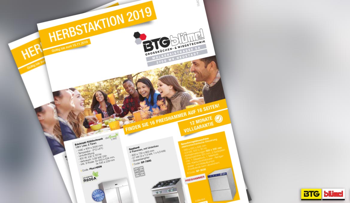 BTG Blümel - Herbstaktion 2019